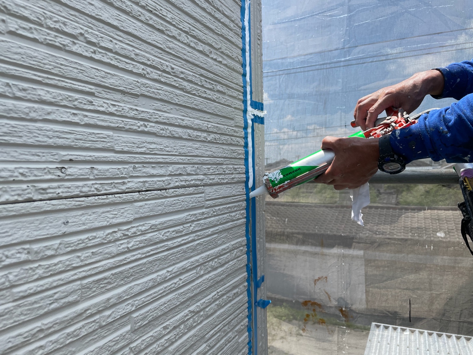 新発田市　外壁塗装