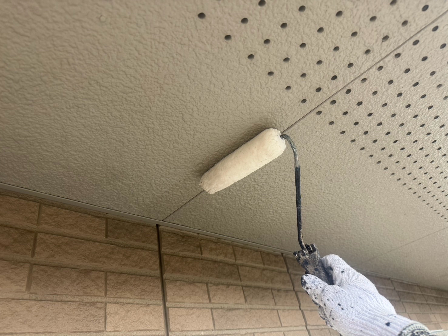 新発田市　外壁塗装　屋根塗装　軒天塗装