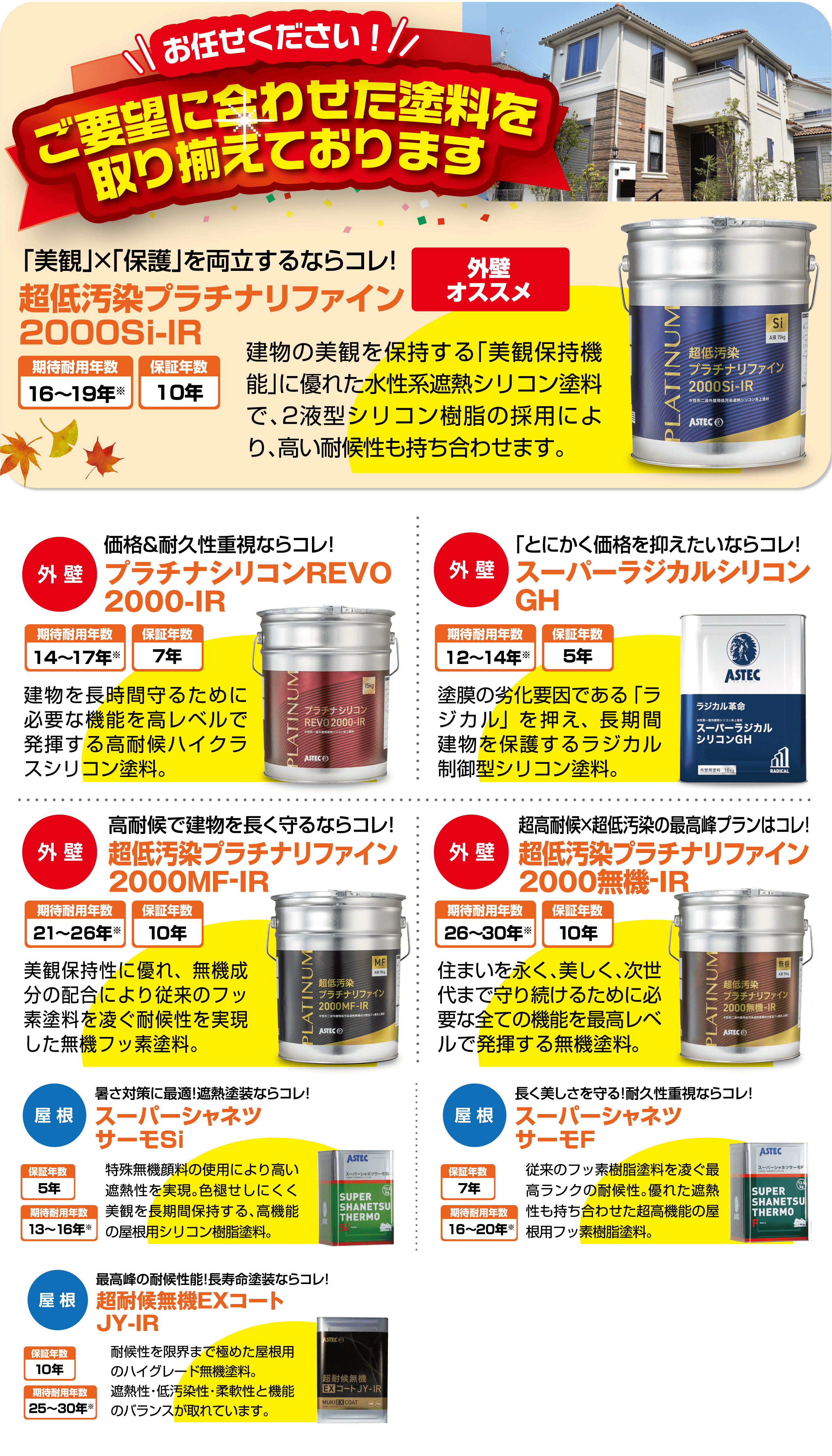 プラン一覧